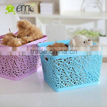 Emc Plastic Baskets, Plastic Rectangular Baskets With Handle photo-5