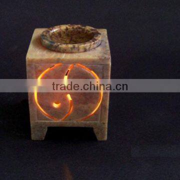 Designer Soapstone Aroma Oil Burner Essential Diffuser