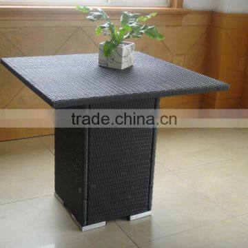 Customized Design Outdoor Rattan Dining Set With Rectangle Table photo-4