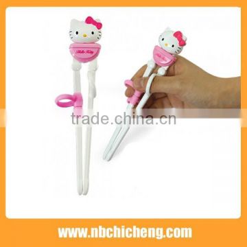 Cute Cartoon Children Education learning chopsticks and rubber chopsticks holder