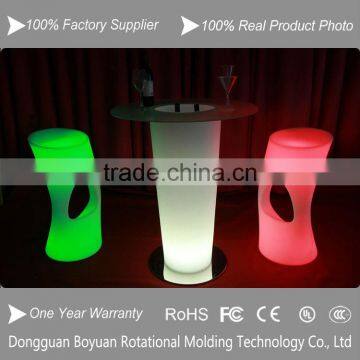 patio lighting cooler wine ice bucket/ led glowing table