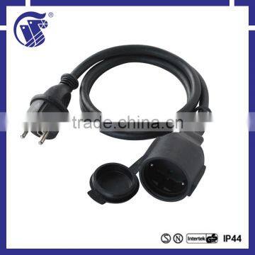 IP44 IEC female connector CEE male connector 2 pin extension cord