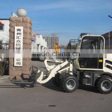 Qingzhou HZM908 ZL08 0.8t 800kg Rated Load Wheel Loader photo-2