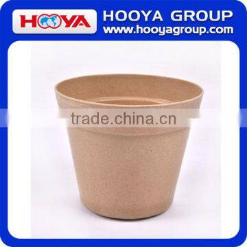 Assorted Colors Bamboo Biodegradable Bamboo Fiber Tapered Square Mini Planters Garden Flower Pots Plant Pot photo-4