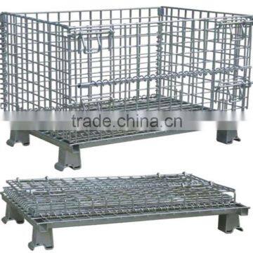 Warehouse Folding Steel Storage Cage/roller Container photo-2