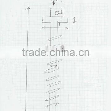 Best Price Deluxe PP ABS Plastic Tent Screw Stake photo-6