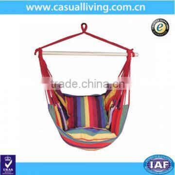 Garden Hanging Rope Air Hammock Chair Porch Swing Seat for Indoor or Outdoor