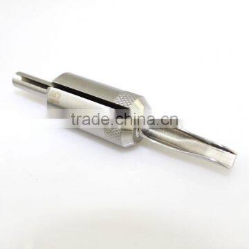 New 15FT 22mm 304 Stainless Steel Tip Grip Fine Carved For Tattoo Machine Gun