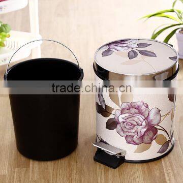 Factory Top Quality Plastic Foot Pedal With Lid Dust Bin Storage Box photo-6