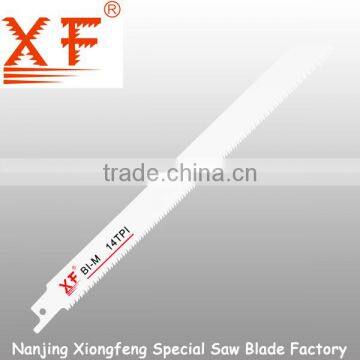 XF-S228G 3PK: 9" 14TPI BI-M Japanese Teeth Saber Saw Blades for Hard Wood photo-2