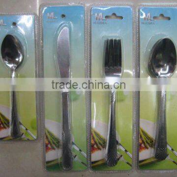 stainless steel tableware set