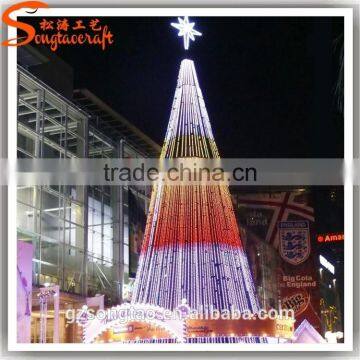 10m-20m Green PVC Customized Christmas Tree Custom Christmas Tree Ornament Artificial Christmas photo-2