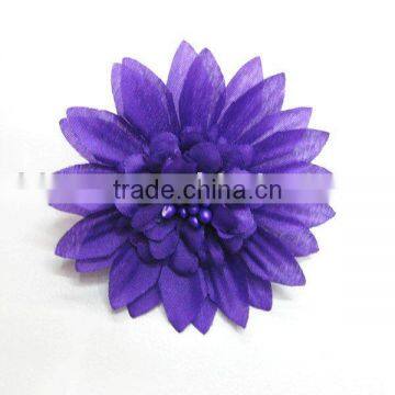 Artificial flowers elastic hair holder