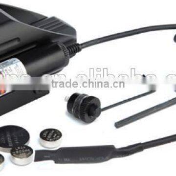 Erains TAC Optics Tactical Reflex Sight With 4 Variable Red Dot Reticles Scope With Red Laser Sight Attached photo-2