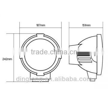100 Watt Hid Xenon Kit Spotlights for Cars Atv photo-2