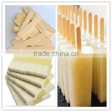 eco-friendly flat bamboo/wooden ice cream sticks