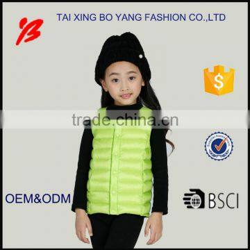 New Design Sleeveless Down Feather Vest Jacket OEM photo-4