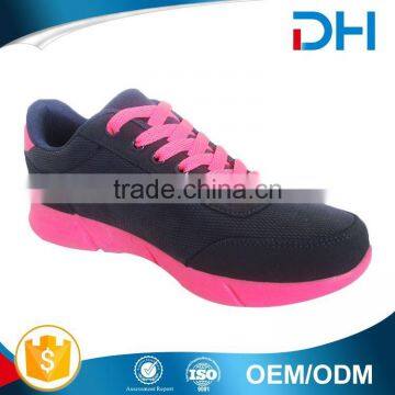 PU outsole durable black color new style women' shoe