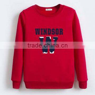 Customized Design Crewneck Pullover Fleece TC65/35 Cheaper Hoodies/sweatshirt photo-4