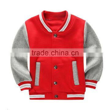 Spring Autumn Children Coat Letter Pattern Student Baseball Wear Boys Sweatshirt Girls Hoodies Casual Kid's Jacket Outerwear photo-2