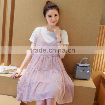 Zm50135a Korean Style Maternity Dress photo-2