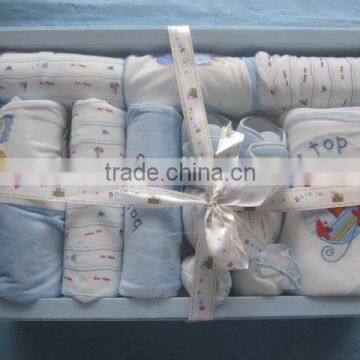 OEM Hight Quality New Born Baby Infant Gift Set Baby 10Pcs Clothing Set