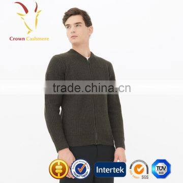 Top Rated Rib Cheap 100 Cashmere Cardigan Wool Cardigans photo-3