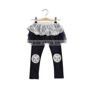 Christmas Girl Leggings Super Soft Cotton Triple Ruffle Stretch Leggings Sweet Girl Pants photo-2
