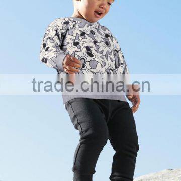 S32297W Fashion Sweatshirt Print Trendy Kids Autumn Bottoming Shirt Baby Casual Hoodies photo-2