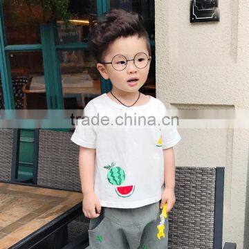 S17372A Latest Children Summer Clothes Boys Short Sleeve t Shirt photo-4