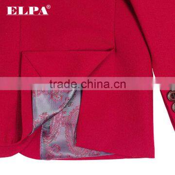 ELPA Designer 3 Piece Kids Wedding Suits Red Wholesale Kids Suits for Boys photo-6