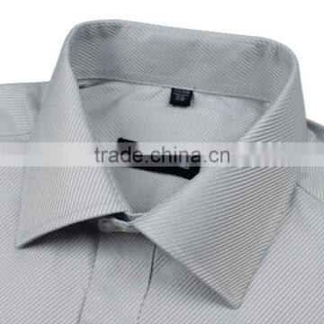 Hot Sale Juqian Simple Iron Italian Twill Man Shirt/white Quality Man Shirt photo-5