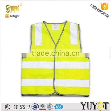 100% polyester high quality reflective vest for children