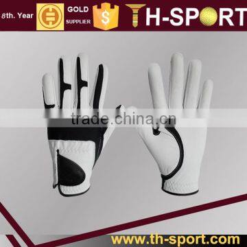 2016 OEM Fashion cabretta Golf Gloves with competitive price