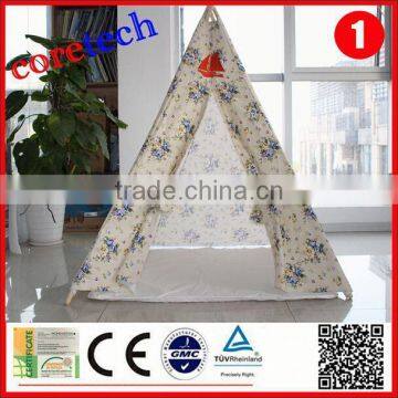 High quality comfortable kids play indian teepee tent factory