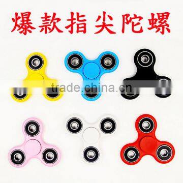 ABS Plastic EDC Hand Spinner For Autism Tri-Spinner Fidget Spinner Toy photo-2