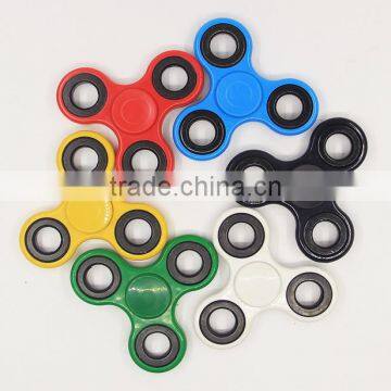 ABS Plastic EDC Hand Spinner For Autism Tri-Spinner Fidget Spinner Toy photo-6