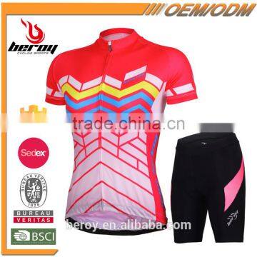 BEROY Female Pro Racing Bikes Set,short Sleeve Cycling Clothes for Bike Racing Competition photo-3