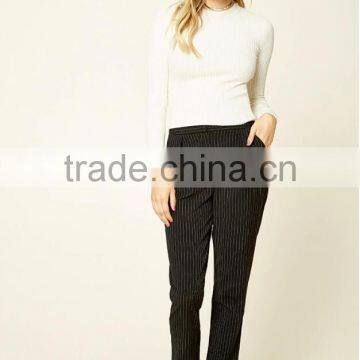 Wholesale Stripe Design Oem Service Formal Custom Long Ladies Pant Suits photo-5