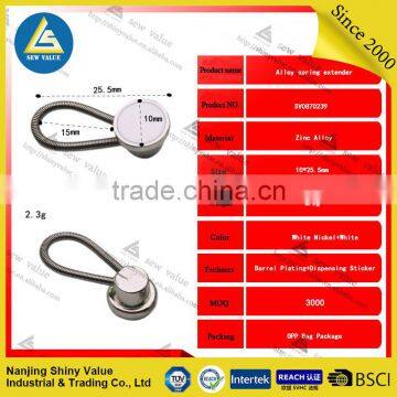 Manufacturer Directly Supply Metal Collar Extenders in Different Colors Crystal Studded in Individual Package photo-6