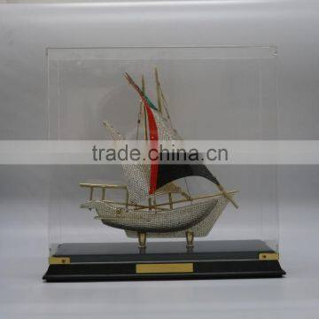 Modern Diamond Crystal Ship Model/Elegant Ship Souvenir Business Gifts photo-6