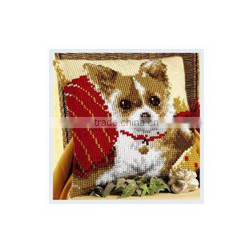 Tapestry kit(CHUNKY CROSS STITCH CUSHION.KIT) ,Pillows .A0018.05-01