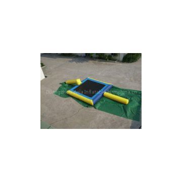 Square Trampoline Combo With Slide Inflatable Water Sports Games With High Quality