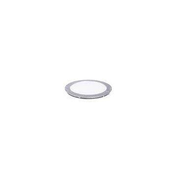 750lm 6000K 10 Watt LED Flat Panel Round Ceiling down light For Display Case