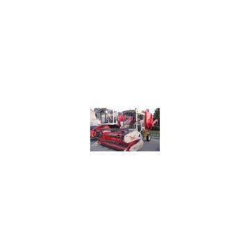 self-propelled soybean combine harvester