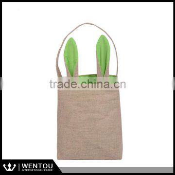 Wholesale Easter Burlap Bunny Baskets photo-2