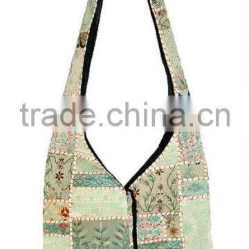 Indian Handmade Embriodery Mirror work Sling Bags