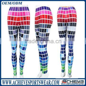 wholesale sublimation shorts running pants, training sweat leggings