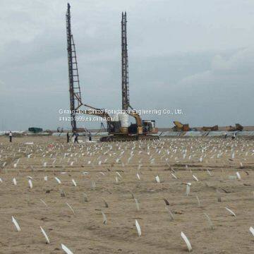 Vertical Drain Installation,vacuum Preloading Drainage Consolidation by Sunzo