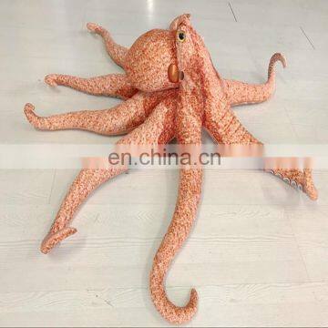 New design custome stuffed octopoda plush toy manufacture